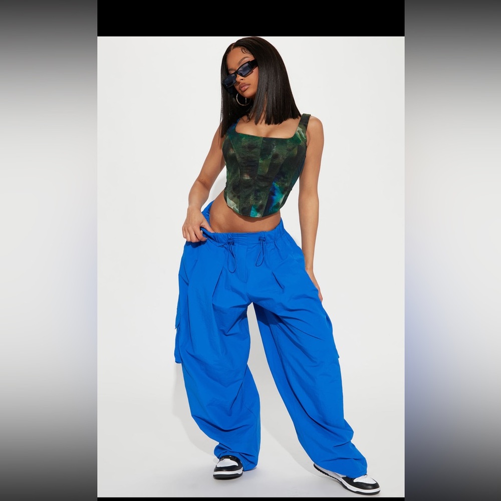 Fashion nova parachute pants
